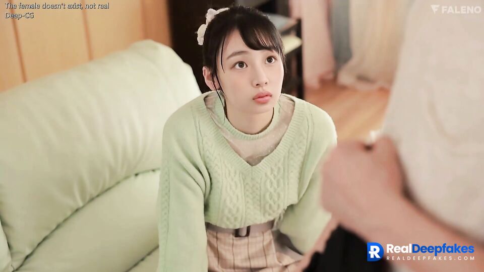 Cute babe Minji enjoying sudden cunni - real fake (민지 뉴진스)